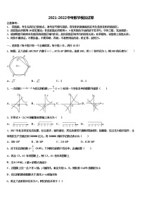 2021-2022学年河南省洛阳嵩县联考十校联考最后数学试题含解析