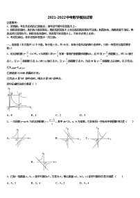 2021-2022学年黑龙江省宝泉岭农垦管理局达标名校中考猜题数学试卷含解析