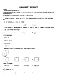 2021-2022学年黑龙江省八五八农场校中考数学最后一模试卷含解析