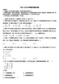 2021-2022学年河南省郑州枫杨外国语校中考数学最后冲刺模拟试卷含解析