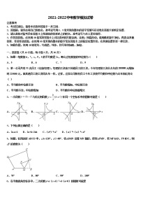 2021-2022学年河南省柘城县张桥乡联合中学中考三模数学试题含解析