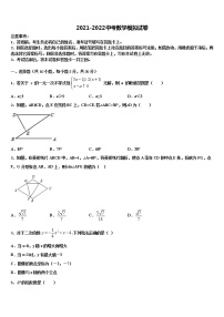 2021-2022学年湖北省咸宁市第六初级中学中考数学押题卷含解析