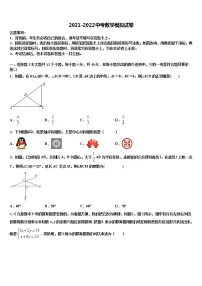 2021-2022学年湖北省黄冈市红安二中学中考数学最后一模试卷含解析