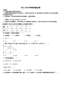 2021-2022学年湖北省团风县中考数学模拟预测试卷含解析