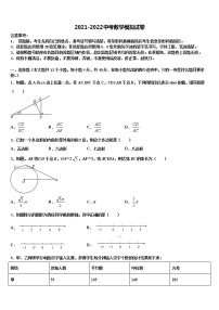 2021-2022学年黑龙江省齐齐哈尔市第二十一中学中考数学对点突破模拟试卷含解析