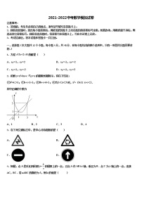 2021-2022学年湖北省麻城思源校中考数学模试卷含解析