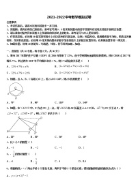 2021-2022学年黑龙江省齐齐哈尔市龙沙区重点达标名校中考数学押题试卷含解析