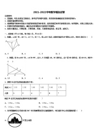 2021-2022学年湖南省湘潭市名校中考数学猜题卷含解析