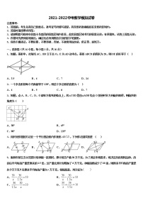 2021-2022学年湖南省株洲市醴陵市达标名校中考适应性考试数学试题含解析