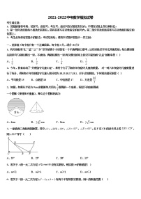 2021-2022学年江苏省南京市江宁区湖熟片达标名校中考数学仿真试卷含解析