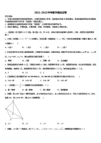 2021-2022学年湖北省宜昌市秭归县中考猜题数学试卷含解析