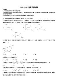 2021-2022学年湖南省邵阳县重点名校十校联考最后数学试题含解析