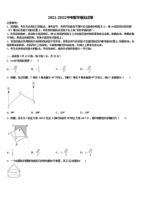 2021-2022学年湖南省长沙铁路第一中学中考数学全真模拟试题含解析