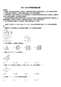 2021-2022学年湖北省宜昌市点军区中考数学最后一模试卷含解析