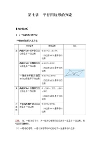 初中数学人教版八年级下册18.1.2 平行四边形的判定教案