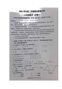 广东省广州市花都区2021-2022学年八年级下学期期末考试数学试题（无答案）