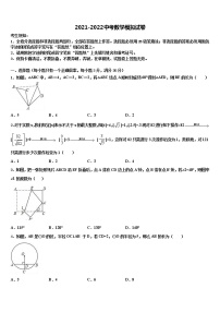 2021-2022学年南平市重点中学中考试题猜想数学试卷含解析