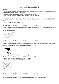 2021-2022学年江苏省盐城市亭湖区市级名校中考二模数学试题含解析