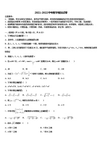 2021-2022学年辽宁省本溪市名校中考数学仿真试卷含解析