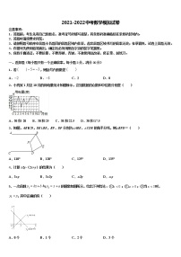 2021-2022学年陕西省铜川市名校中考数学全真模拟试题含解析