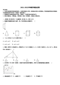 2021-2022学年四川省成都市成都外国语校中考试题猜想数学试卷含解析