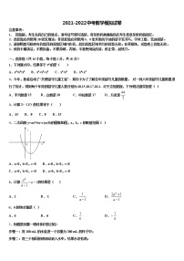 2021-2022学年四川省成都市树德实验中学中考数学模试卷含解析