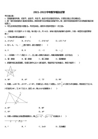 2021-2022学年四川省攀枝花市第二初级中学初中数学毕业考试模拟冲刺卷含解析