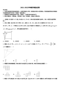 2021-2022学年新疆伊犁州名校中考数学对点突破模拟试卷含解析