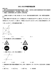 2021-2022学年浙江省杭州市萧山区城北片达标名校中考数学模拟试题含解析