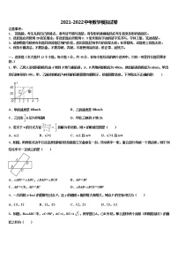 2021-2022学年浙江省义乌地区重点达标名校中考数学全真模拟试卷含解析