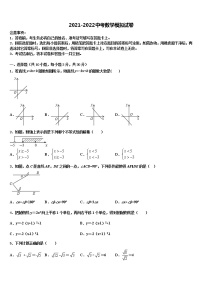 2021-2022学年宁夏省石嘴山市重点名校中考数学对点突破模拟试卷含解析