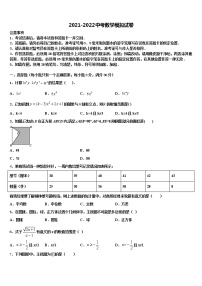 2021-2022学年山东省济南市商河县市级名校中考数学仿真试卷含解析