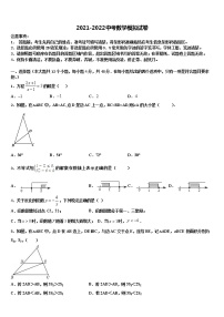 2021-2022学年山东省潍坊市高密四中学文慧校中考数学模拟精编试卷含解析