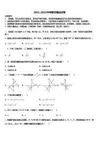 2021-2022学年山东省宁津县中考数学仿真试卷含解析