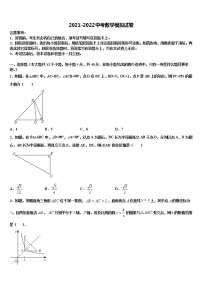 2021-2022学年山东省威海市市级名校十校联考最后数学试题含解析