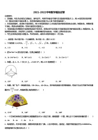 2021-2022学年四川省遂宁市第二中学中考数学仿真试卷含解析