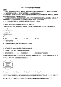 2021-2022学年武汉地区十一校中考数学五模试卷含解析