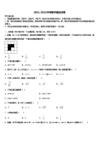 2022届北京朝阳区中考数学押题试卷含解析