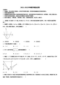 2022届甘肃省武威第十九中学中考联考数学试题含解析