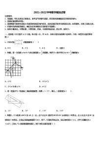 2022届广东省深圳市龙岗区达标名校中考三模数学试题含解析