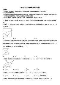 2022届广东省茂名市第二中学中考数学考试模拟冲刺卷含解析