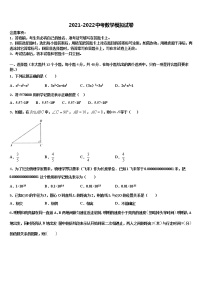 2022届广西钦州市钦南区达标名校中考数学考前最后一卷含解析