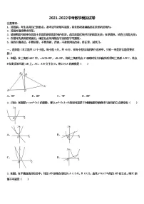 2022届广西防城港市防城区港市重点中学中考三模数学试题含解析