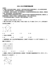 2022届广西贺州昭平县联考中考数学全真模拟试卷含解析