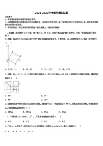 2022届广东外语外贸大附设外语校中考数学五模试卷含解析