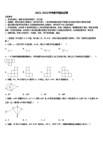 2022届安徽省合肥四十五中学中考猜题数学试卷含解析