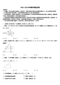 2022届安徽宿州埇桥区中考考前最后一卷数学试卷含解析