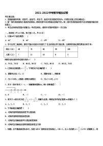 2021-2022学年云南省红河哈尼族彝族自治州市级名校中考数学模拟精编试卷含解析