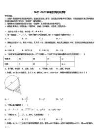 2021-2022学年四川省宜宾市宜宾县中考数学对点突破模拟试卷含解析