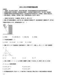 2022届河北省临城县重点中学中考考前最后一卷数学试卷含解析